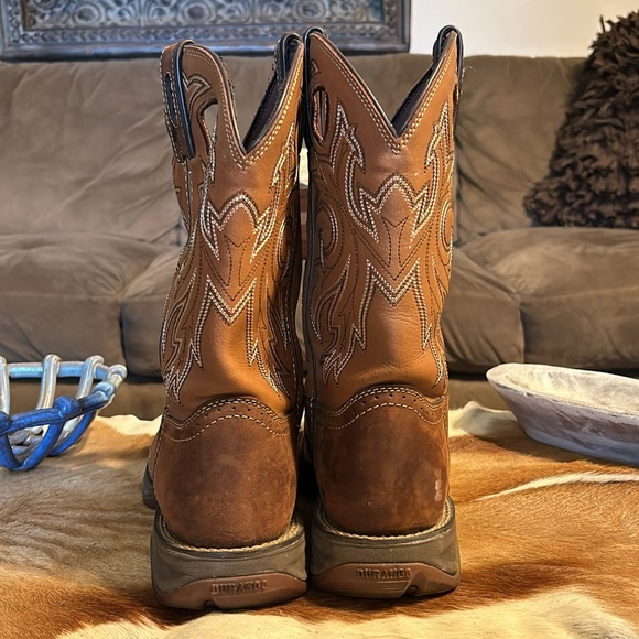 🥾Durango Rebel Men’s 11” Western Tan Slip & Oil Resistance Outsole Boots Sz 10D - Picture 7 of 16